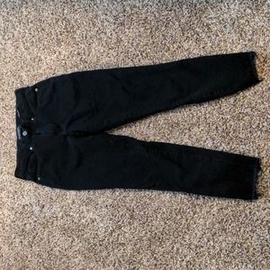 Banana Republic Black High Rise Skinny Jeans
